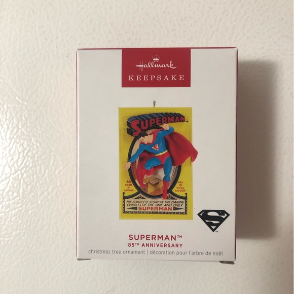 2023 Hallmark Keepsake Superman 85th Anniversary Comic Book Ornament DC Hero WB - Picture 1 of 5